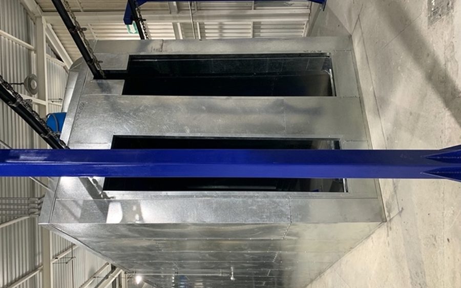 ¿A qué temperatura se cura la pintura en polvo?